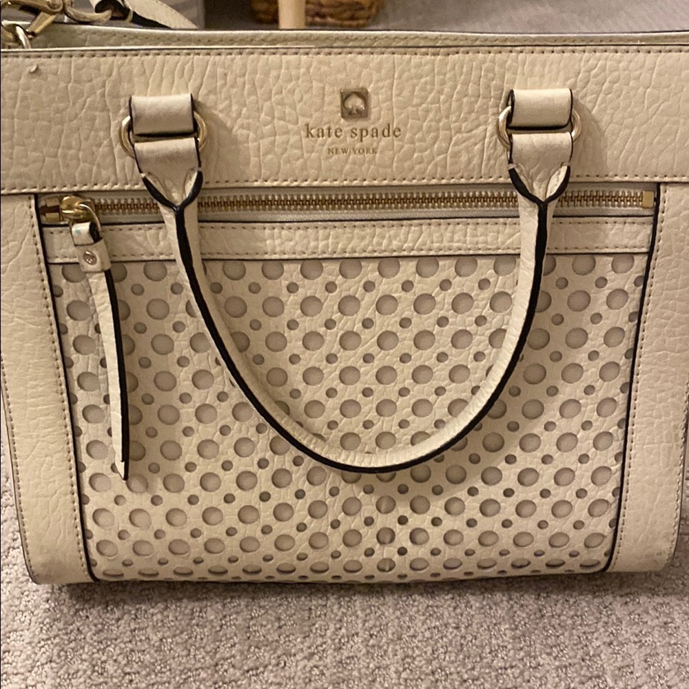 Kate Spade Cream Tote Bag